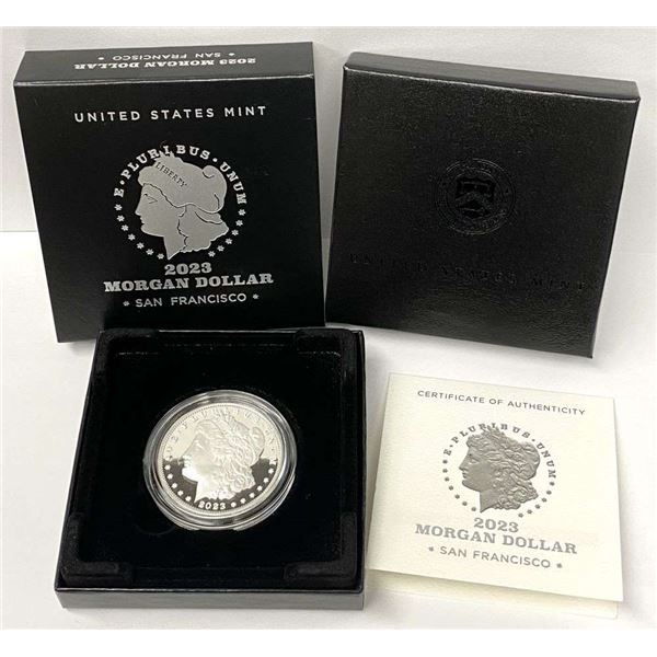 2023-S Proof Morgan Silver Dollar OGP