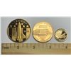 Image 19 : 1988 America In Space Gold & Silver Medal Set (7-coins)