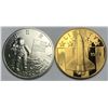 Image 4 : 1988 America In Space Gold & Silver Medal Set (7-coins)