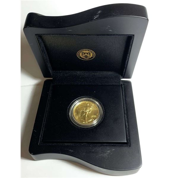 Last Minute! 2016-W Walking Liberty 24k Gold Half Dollar 1/2 ozt Centennial OGP
