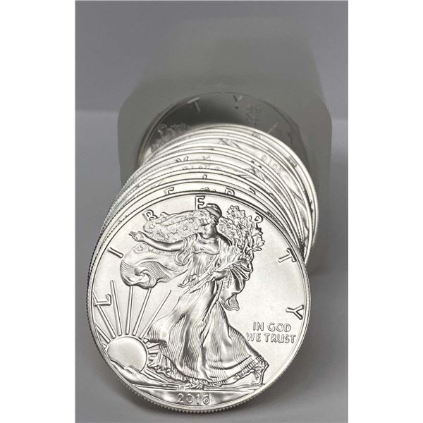 Last Minute! Original Treasury Roll (20) 2016 American Silver Eagle
