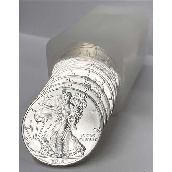 Last Minute! Original Treasury Roll (20) 2016 American Silver Eagle