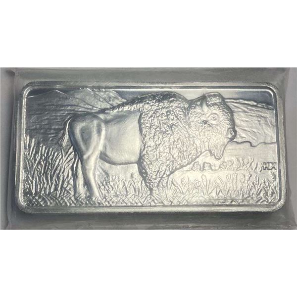 Last Minute! Highland Mint Buffalo Design 10 ozt .999 Silver Bar