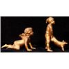 Image 2 : Metal Gilted Child Figurines [178746]