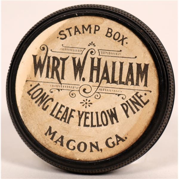 WW Hallam Bakelite Advertising Stamp Holder [179071]