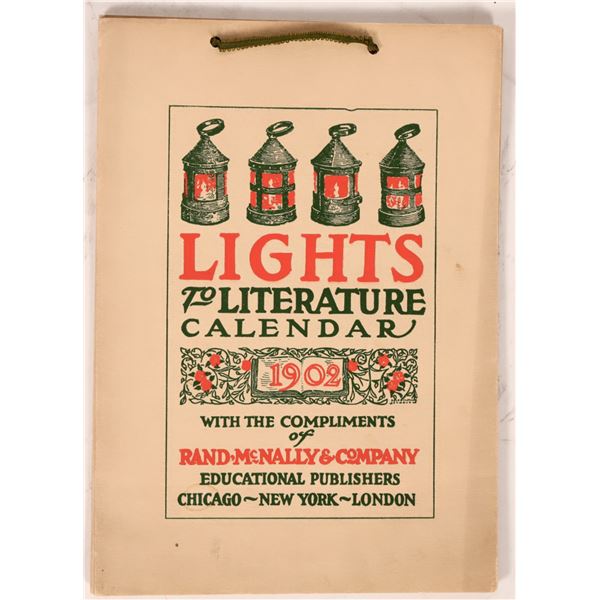 Rand McNally  Lights'  Calendar 1902 [181576]