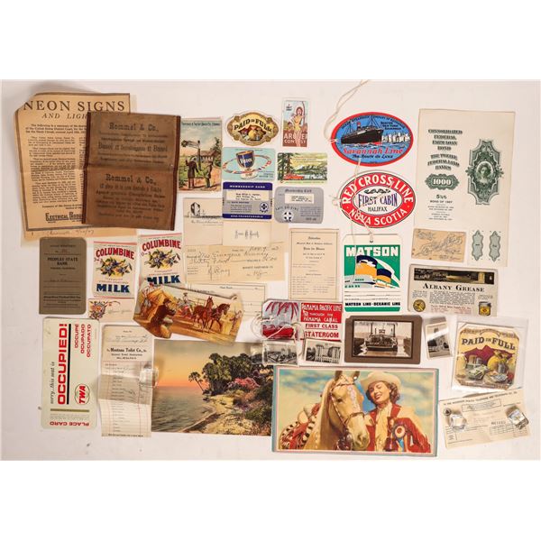 Americana & Advertising Grab Bag [178376]