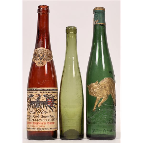 German Wine Bottles (3) [178861]