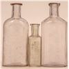 Image 2 : Virginia City/Gold Hill Drug Store Bottles (3) [181608]