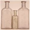 Image 2 : Virginia City/Gold Hill Drug Store Bottles (3) [181608]