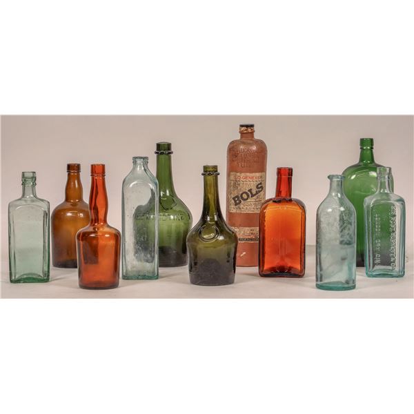 Liquor & Gin Bottles  (11) [181617]