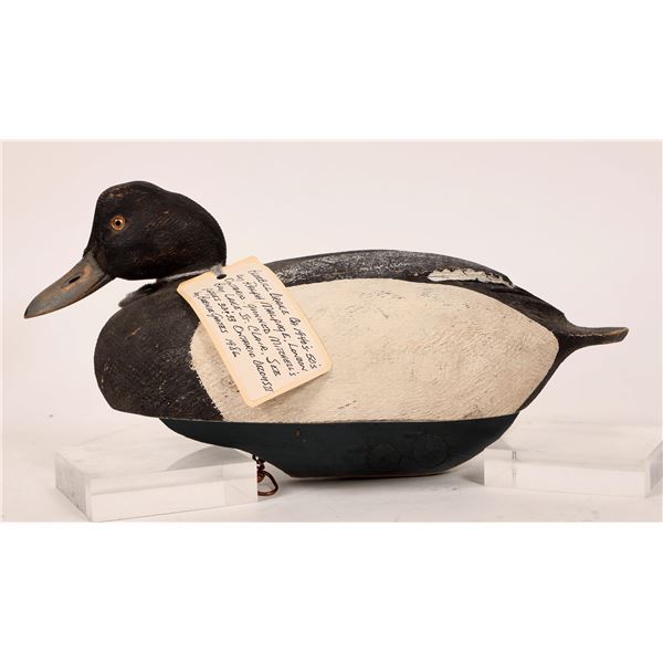 Ralph Malpage Bluebill Drake Decoy [181813]