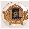 Image 1 : Actress Tintype in Gold Pendant [178544]