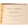 Image 2 : Fifty Glimpses of Boston Booklet, 1900 [180775]