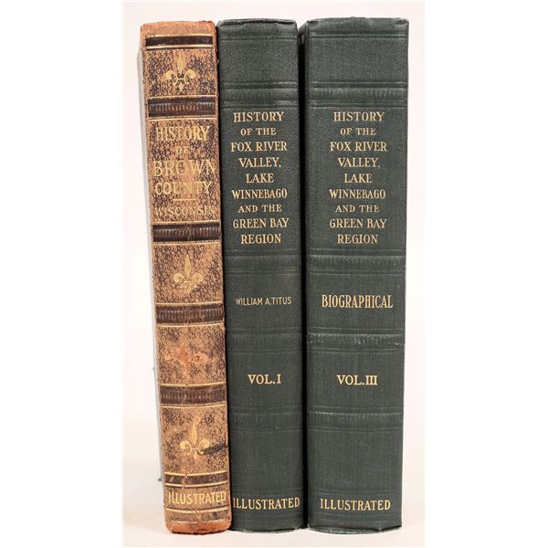 Wisconsin History Book Trio [179426]