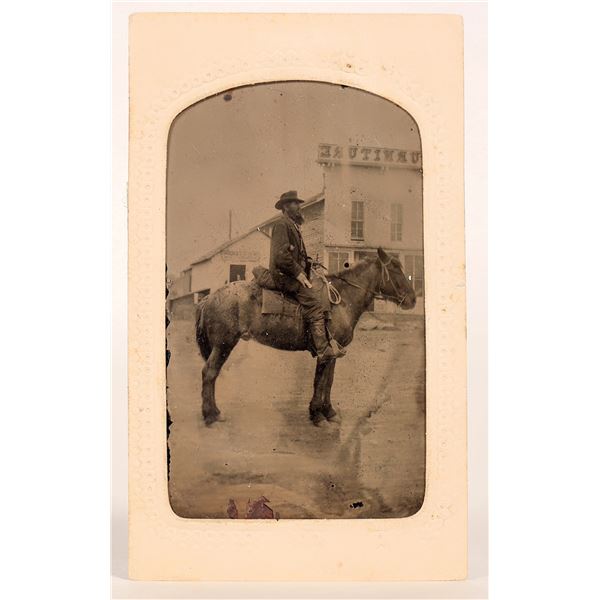 Man on Horseback Daguerreotype [178818]