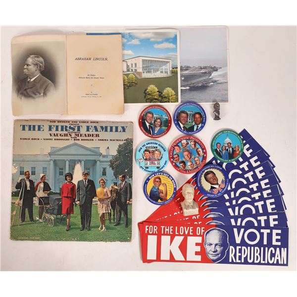 Political Ephemera and Buttons, 20 [178745]