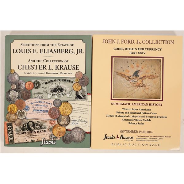 Numismatic Auction Catalog Pair [181119]