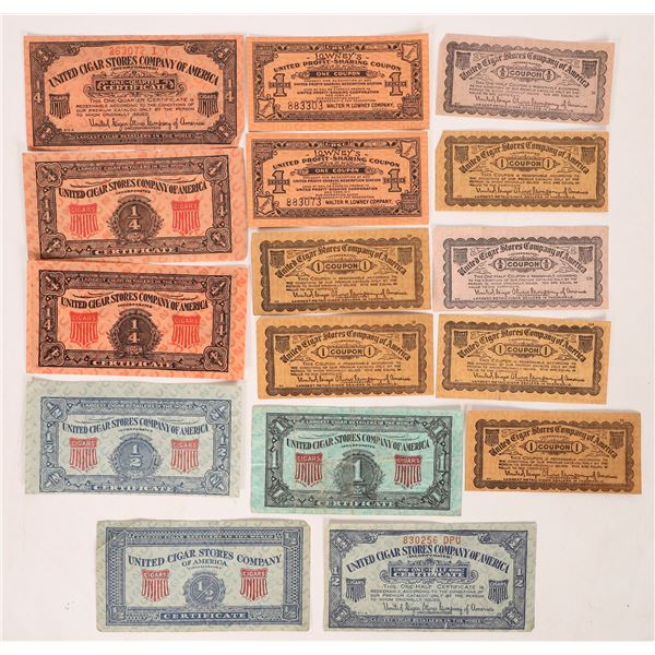 United Cigar Stores Scrip [180674]