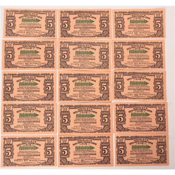 Wrigley's Spearmint Gum Scrip, 14 [180672]