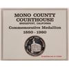 Image 1 : Mono County Courthouse Silver Centennial Medal [180963]