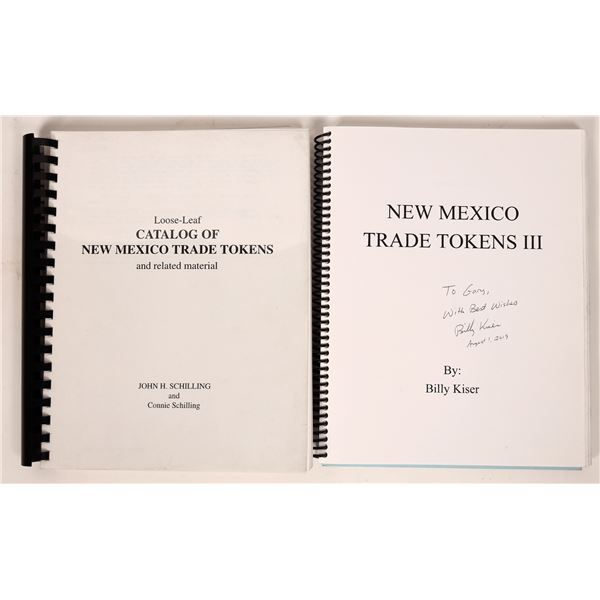 Books on Early New Mexico Trade Tokens [181020]