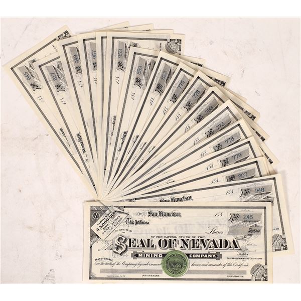 Seal of Nevada Mining Company1880's [178514]