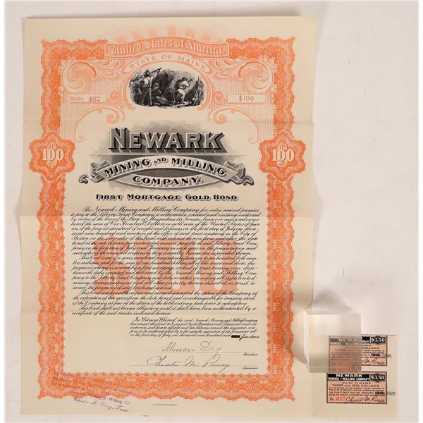 Newark Mining and Milling(Coal) Bond [180629]