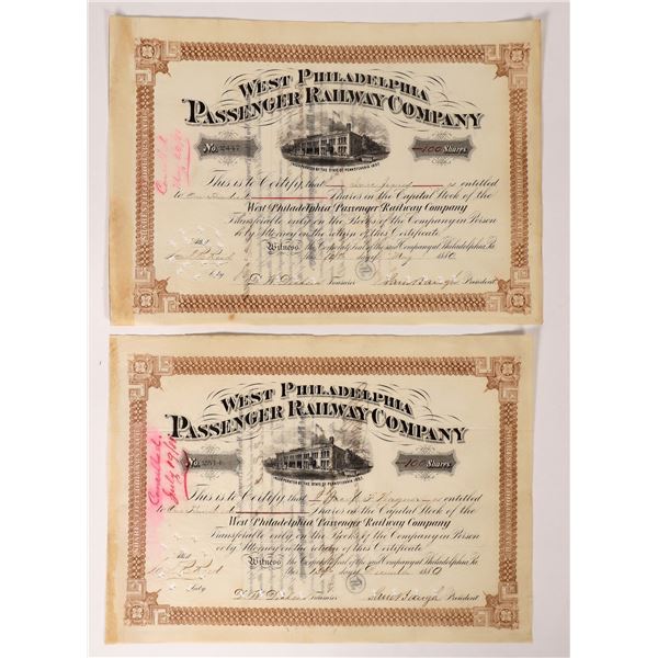 West Philadelphia Railway Stocks, 2 [174220]