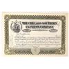 Image 1 : Chicago Southern Express Co Stock 19XX 1 cert [176026]