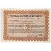 Image 1 : Chicago Southern Railway Co Bond 1907 1 cert [176028]