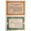 Image 1 : Lexington Union Station Co, stocks, 1926, 2 certs [154883]