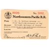 Image 1 : Northwestern Pacific RR pass. 1926 [179482]