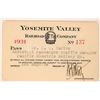 Image 1 : Yosemite Valley RR Co pass 1931 [179631]