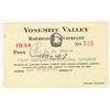 Image 1 : Yosemite Valley RR Co pass 1934 [179630]