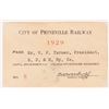 Image 1 : City of Prineville Railway Pass. 1929 [172117]