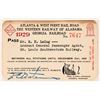 Image 1 : Atlanta & West Point Rail Road Pass, 1929 [179934]