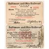 Image 1 : Baltimore & Ohio Railroad Passes, 2 Different [179927]