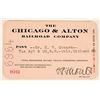 Image 1 : Chicago & Alton Railroad Pass 1911 [179921]