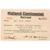 Image 1 : Midland Continental Railroad Pass 1924 [179853]