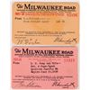Image 1 : Milwaukee Road Passes, 2 Different [179858]