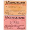 Image 1 : Milwaukee Road Passes, 2 Different [179858]