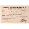 Image 1 : Spokane, Portland & Seattle RY Oregon Trunk RY 1913 [179643]