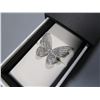 Image 1 : Butterfly ring Platinum Plated 925 Silver new in box