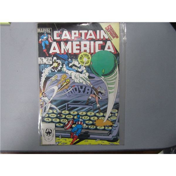  Marvel comic book Captain America Vol 1 314