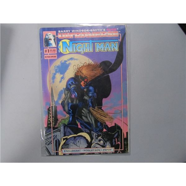 1993 Night Man Vol 1-1 comic book