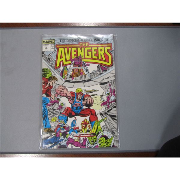 1987 Official Marvel Index to the Avengers 5