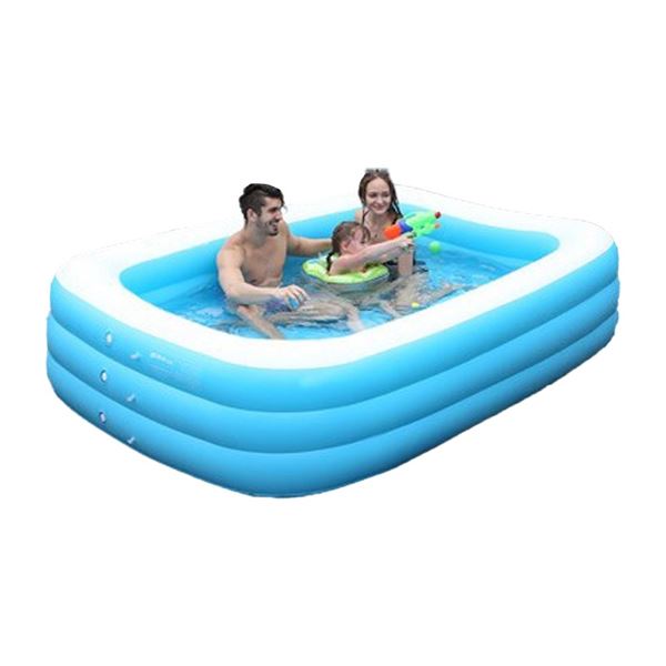 Inflatable Swiming Pool, Inner diameter: 165*105*60cm, ultra thick material