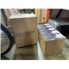 Image 1 : 2 BOXES OF 500 SAFEMASK DISPOSABLE MASKS AND BOX OF 50 COVERALL DISPOSABLE PROTECTIVE GOWNS