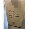 Image 2 : 2 BOXES OF 500 SAFEMASK DISPOSABLE MASKS AND BOX OF 50 COVERALL DISPOSABLE PROTECTIVE GOWNS